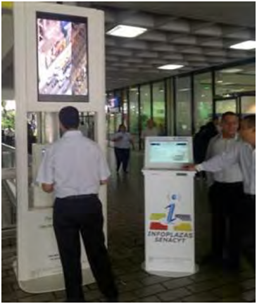 Centros Tecnológicos de Atención Virtualizada para trámites ciudadanos: quioscos